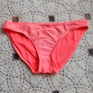 3/$10 Xhilaration Bright Coral Bikini Bottom M